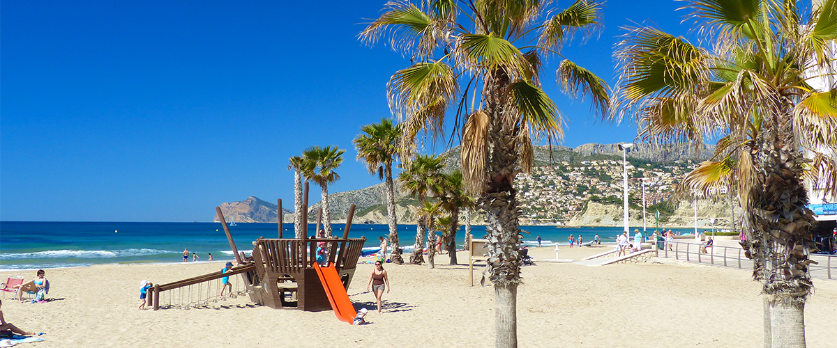 Abahana Villas - Plage Arenal-Bol à Calpe avec enfants.