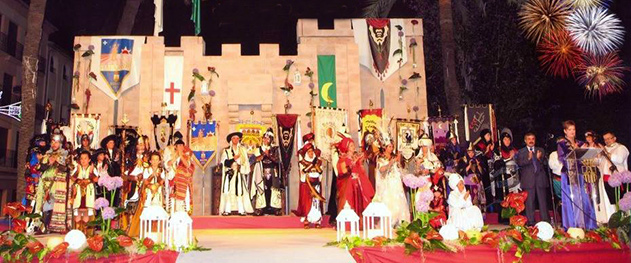 Turismo Benissa - Escenario para los moros y cristianos de Benissa. Turismo Benissa - Escenario para los moros y cristianos de Benissa.