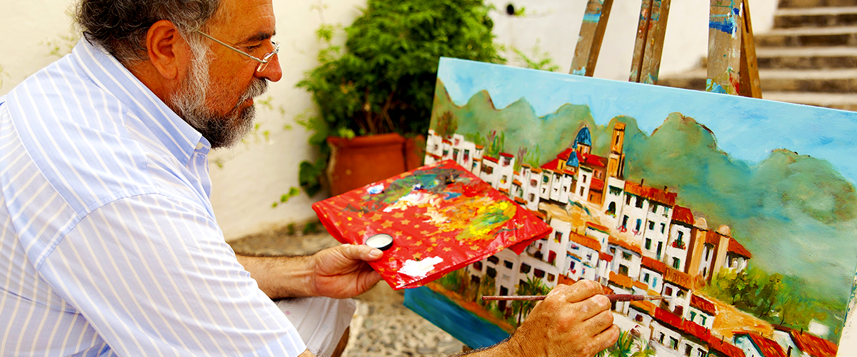 Abahana Villas - Pintor en Altea. Abahana Villas - Pintor en Altea.