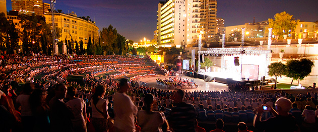 Turismo Benidorm - Conciertos de verano en el parque de l'Aigüera. Turismo Benidorm - Conciertos de verano en el parque de l'Aigüera.