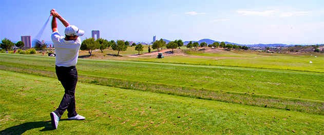 Turismo Benidorm - Campo de golf de Benidorm. Turismo Benidorm - Campo de golf de Benidorm.