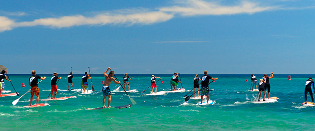 Abahana Villas - Jornadas de paddlesurf en la Fossa.