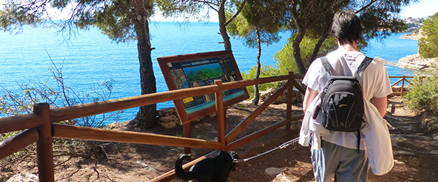 Abahana Villas - Ecological walk from Cala del Baladrar.