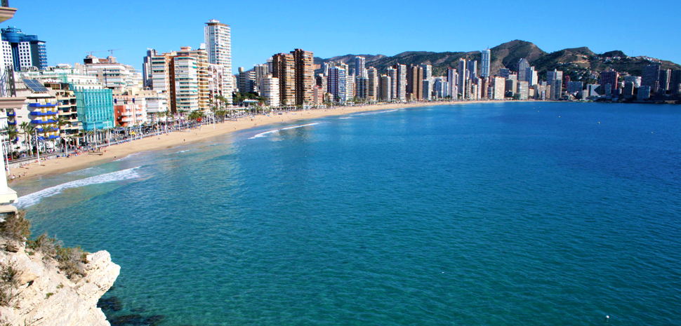 Abahana Villas - Levante-Strand in Benidorm.