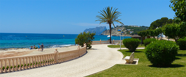 Abahana Villas - Promenade aus Platgetes. Abahana Villas - Promenade aus Platgetes.