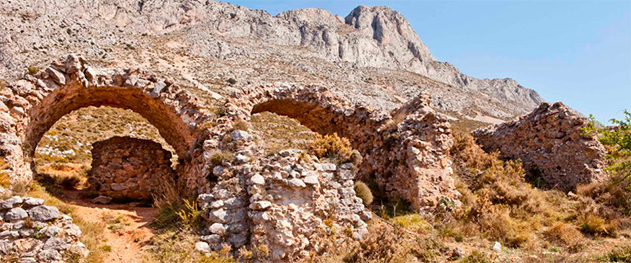 Turismo Altea - Ruinas del Fortí en la cara de Altea. Turismo Altea - Ruinas del Fortí en la cara de Altea.